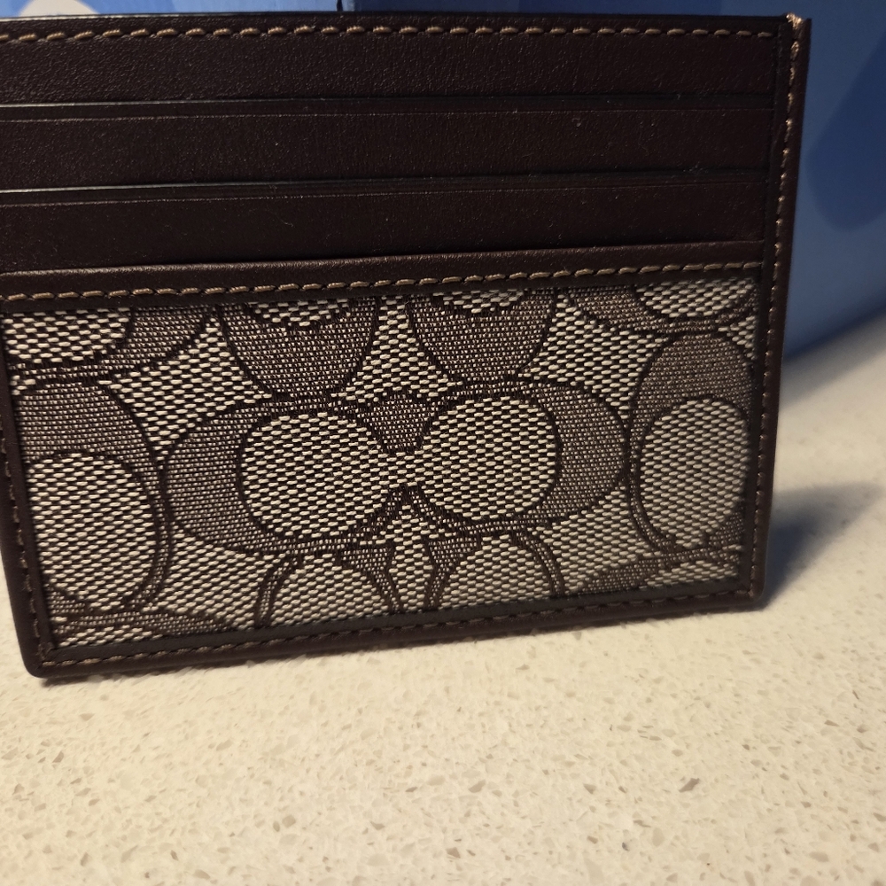 Coach Card Holder